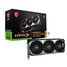 MSI GeForce RTX 4080 RTX4080 SUPER 16G VENTUS 3X OC GDDR6X Graphics card