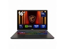 MSI Vector 16" RTX 5080 Gaming Laptop - Intel Ultra 9 275HX - 16GB Ram - 1TB SSD