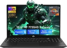 NIMO Gaming Laptop 15.6" FHD Laptop with AMD R7 7735HS 16GB DDR5 RAM 512GB SSD